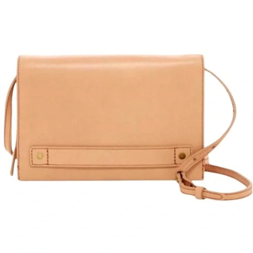Madewell Morgan Mirrored Magnetic Leather Crossbody Bag